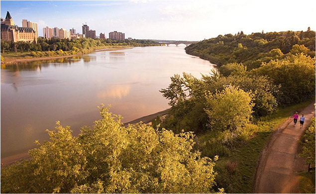 Paysage de la Saskatchewan